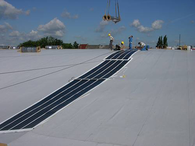 PVC plat dak Waasmunster